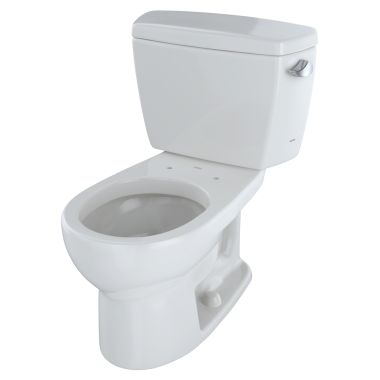Click here to see Toto CST743SR#11 TOTO Drake Two-Piece Round 1.6 GPF Toilet with Right-Hand Trip Lever, Colonial White - CST743SR#11