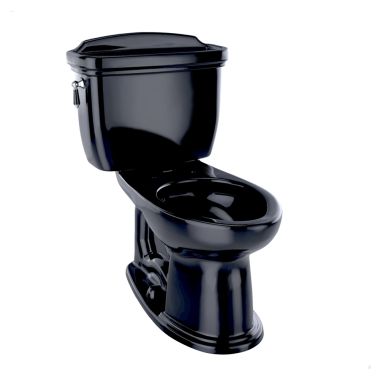 Click here to see Toto CST754EF#51 Toto Eco Dartmouth Two-Piece Elongated 1.28 GPF Universal Height Toilet, Ebony - CST754EF#51