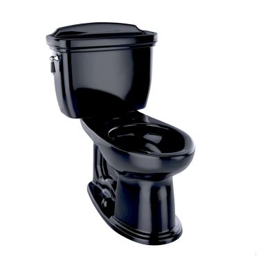 Click here to see Toto CST754SF#51 Toto Dartmouth Two-Piece Elongated 1.6 GPF Universal Height Toilet, Ebony - CST754SF#51