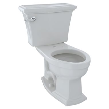 Click here to see Toto CST784EF#11 Toto Eco Clayton Two-Piece Elongated 1.28 GPF Universal Height Toilet, Colonial White - CST784EF#11