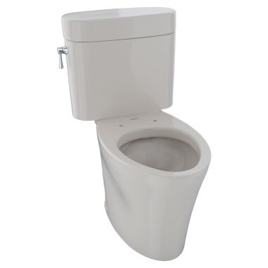 Click here to see Toto CST794SF#12 TOTO Nexus Two-Piece Elongated 1.6 GPF Universal Height Skirted Design Toilet, Sedona Beige - CST794SF#12