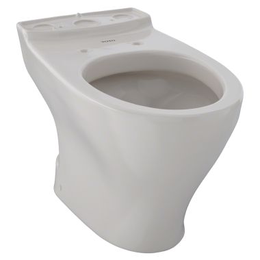 Click here to see Toto CT412F#12 Toto Aquia Universal Height Elongated Skirted Toilet Bowl, Sedona Beige - CT412F#12