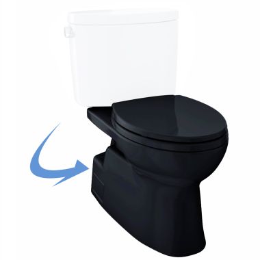 Click here to see Toto CT474CEF#51 Toto CT474CEF#51 Ebony Vespin II Two-Piece High-Efficiency Toilet Bowl, 1.28GPF