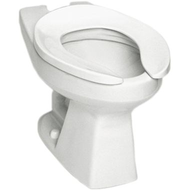 Click here to see Toto CT705ENG#01 Toto CT705ENG#01 Cotton White Flushometer HET 1.28 GPF, Bowl with SanaGloss