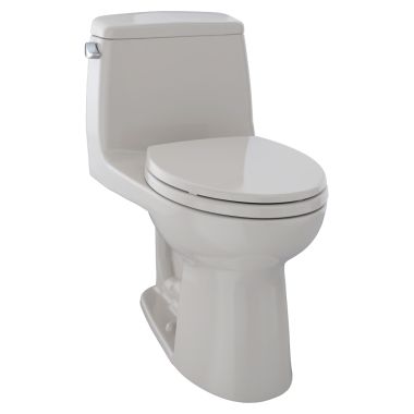 Click here to see Toto MS854114#12 TOTO Ultimate One-Piece Elongated Bowl Toilet with SoftClose Seat, Power Gravity, 1.6 GPF, Sedona Beige - MS854114#12