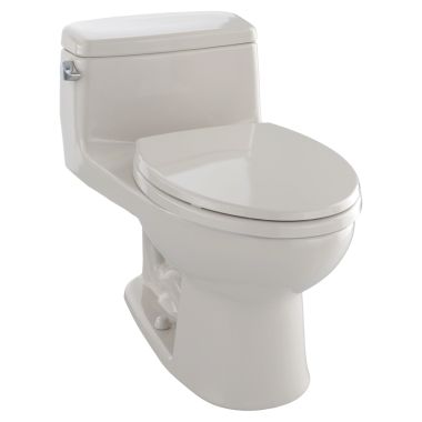 Click here to see Toto MS864114E#03 TOTO Eco Supreme One Piece Elongated 1.28 GPF Toilet, Bone - MS864114E#03