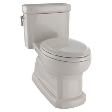 Click here to see Toto MS974224CEFG#03 TOTO Eco Guinevere Elongated 1.28 GPF Universal Height Skirted Toilet with SanaGloss and SoftClose Seat, TORNADO FLUSH, ADA, Bone - MS974224CEFG#03