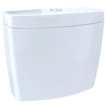 Click here to see Toto ST416M#01 Toto ST416M#01 Aquia II Dual Flush 1.6 and 0.9 GPF Toilet Tank - Cotton White 