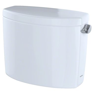 Click here to see Toto ST454ER#01 TOTO Drake II and Vespin II, 1.28 GPF Toilet Tank with Right-Hand Trip Lever, Cotton White - ST454ER#01
