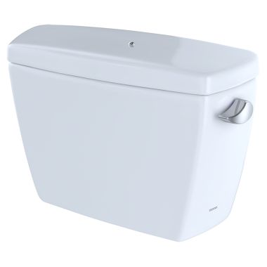 Click here to see Toto ST743ERB#01 TOTO Eco Drake E-Max 1.28 GPF Toilet Tank with Right-Hand Trip Lever and Bolt Down Lid, Cotton White - ST743ERB#01