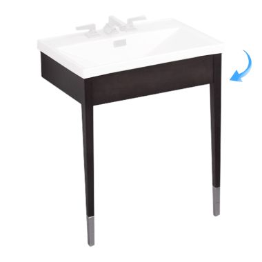 Click here to see Toto F930WCPN Toto F930WCP Polished Chrome Lloyd Wood Lavatory Console