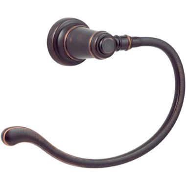 Click here to see Pfister BRB-YP0Y Pfister Ashfield Wall Mounted Towel Ring, Metal Constructed, Tuscan Bronze - BRB-YP0Y