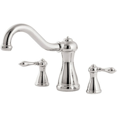 Click here to see Pfister RT6-5MXC Pfister Marielle Polished Chrome Roman Tub Faucet Trim, Less Valve and Handles - RT6-5MXC