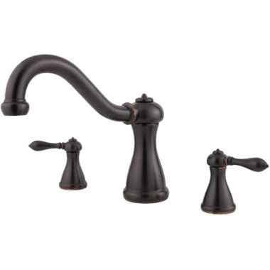 Click here to see Pfister RT6-5MXY Pfister Marielle Tuscan Bronze Roman Tub Faucet Trim, Less Valve and Handles - RT6-5MXY