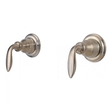 Click here to see Pfister S10-400K Pfister Pfirst Brushed Nickel Shower Handle Trim Kit, ADA - S10-400K