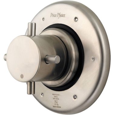 Click here to see Pfister R79-600K Pfister R79-600K 3 Port Diverter Valve Trim - Brushed Nickel