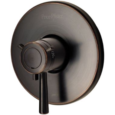 Click here to see Pfister R89-1TUY Pfister Tuscan Bronze Thermostatic Valve Only Trim Kit, Temperature and Volume Control - R89-1TUY