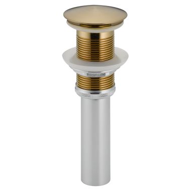Click here to see Delta 72172-CZ Delta 72172-CZ Zura Push Pop-Up, Less Overflow, Champagne Bronze