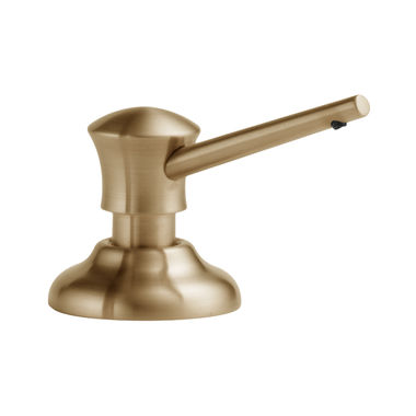 Click here to see Delta RP1002CZ Delta Kitchen Soap and Lotion Dispenser, 13oz, Champagne Bronze - RP1002CZ