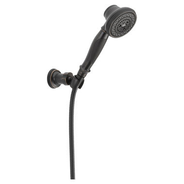 Click here to see Delta 55021-RB Delta Premium Three-Setting Wall Mount Hand Shower, 1.75 GPM, Venetian Bronze - 55021-RB