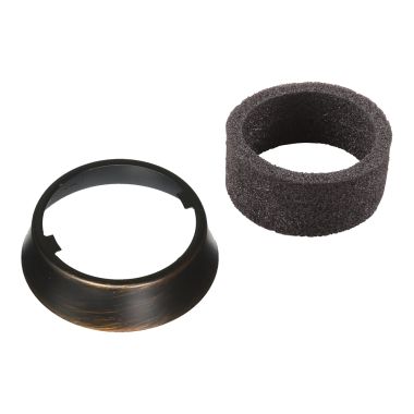Click here to see Delta RP60962RB Delta Linden Venetian Bronze Escutcheon and Gasket for Single-Handle Pull-Out Kitchen Faucet - RP60962RB
