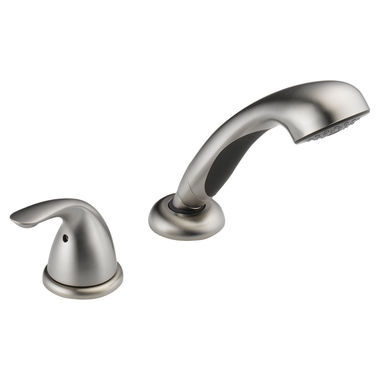 Click here to see Delta RP14979SS Delta Classic Roman Tub Hand Shower with Transfer Valve, 1.75 GPM, Brilliance Stainless - RP14979SS