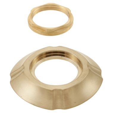 Click here to see Delta RP61282CZ DELTA RP61282CZ PART HANDLE BASE, NUT & GASKET CHAMPAGNE BRONZE