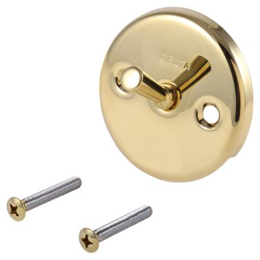 Click here to see Delta RP31555PB Delta RP31555PB Overflow Plate and Screws - Polished Brass