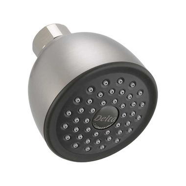 Click here to see Delta RP38357SS Delta Universal Showering Fundamentals Single-Setting Shower Head, Round, 1.75 GPM, Brilliance Stainless - RP38357SS