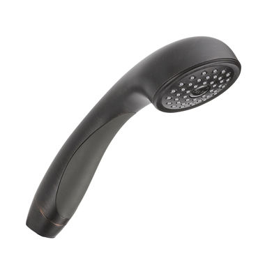 Click here to see Delta RP46683RB Delta 9in Single-Setting Hand Shower, WaterSense, 1.75 GPM, Venetian Bronze - RP46683RB