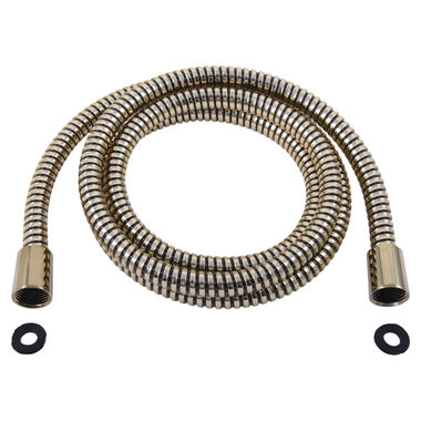 Click here to see Delta RP64157PB Delta UltraFlex Polished Brass Handshower Hose - RP64157PB