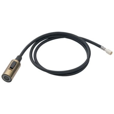 Click here to see Delta RP64069CZ Delta Trinsic Champagne Bronze Pull-Down Spray Assembly for 9159-DST, 9959-DST, and 19933-DST Single-Handle Pull-Down Faucets, MagnaTite Docking - RP64069CZ