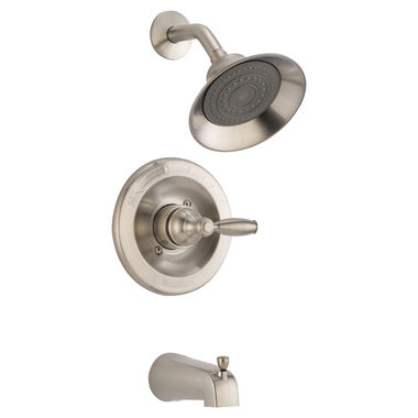 Click here to see Peerless P188775-BN Peerless Brushed Nickel Tub/Shower Trim, Touch Clean, WaterSense, ADA - P188775-BN