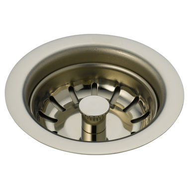 Click here to see Delta 72010-PN Brizo 72010-PN Kitchen Sink Flange & Strainer