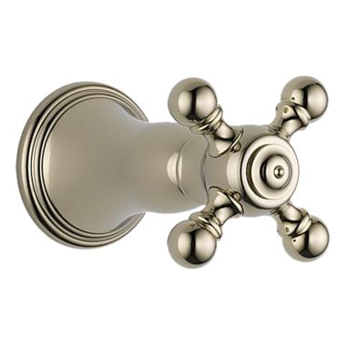 Click here to see Brizo T66638-PN Brizo Tresa Sensori Single-Handle Volume Control Trim, Cross Handle, Polished Nickel - T66638-PN