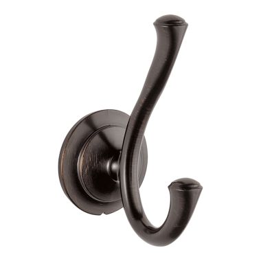 Click here to see Delta 79435-RB Delta Linden Double Robe Hook, Venetian Bronze - 79435-RB