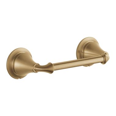 Click here to see Delta 79450-CZ Delta Linden Pivoting Toilet Paper Holder, Champagne Bronze - 79450-CZ