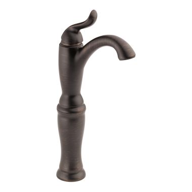 Click here to see Delta 794-RB-DST Delta Linden Venetian Bronze Vessel Lavatory Faucet with 5