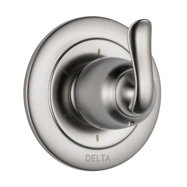 Click here to see Delta T11994-SS Delta Linden 6-Function Diverter Valve Trim, Lever Handle, 3-Port, Stainless Steel - T11994-SS