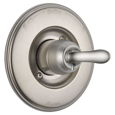 Click here to see Delta T14094-SS Delta Linden Monitor 14 Series Valve Trim, Lever Handle, Stainless Steel - T14094-SS