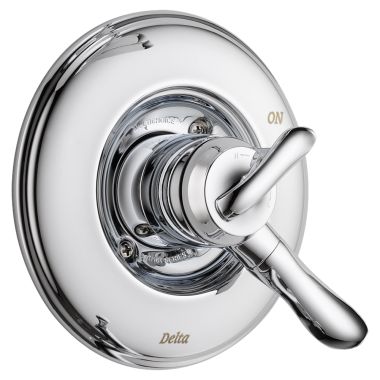 Click here to see Delta T17094 Delta Linden Monitor 17 Series Two-Handle Valve Trim, Lever Handles, Polished Chrome - T17094