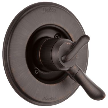 Click here to see Delta T17094-RB Delta Linden Monitor 17 Series Two-Handle Valve Trim, Lever Handles, Venetian Bronze - T17094-RB