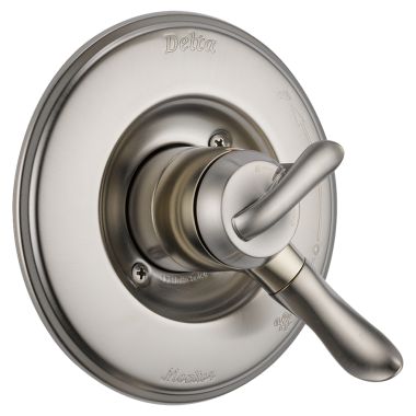 Click here to see Delta T17094-SS Delta Linden Monitor 17 Series Two-Handle Valve Trim, Lever Handles, Stainless Steel - T17094-SS
