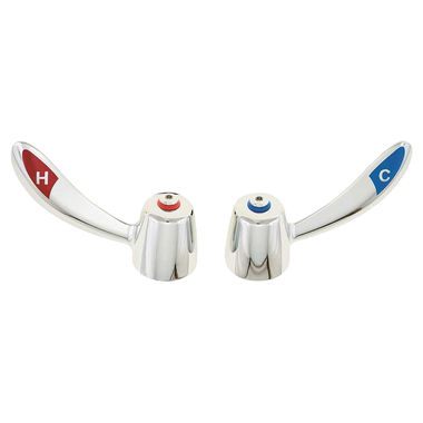 Click here to see Delta 060949A Delta 060949A Commercial Hooded Lever Handle Set