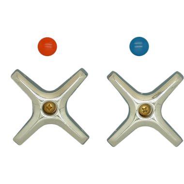Click here to see Delta 060027A DELTA 060027A COMMERCIAL SINGLE CROSS HANDLE KIT CHROME