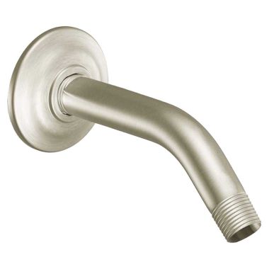 Click here to see Moen S122BN MOEN S122BN Rothbury Shower Arm and Flange in Brushed Nickel