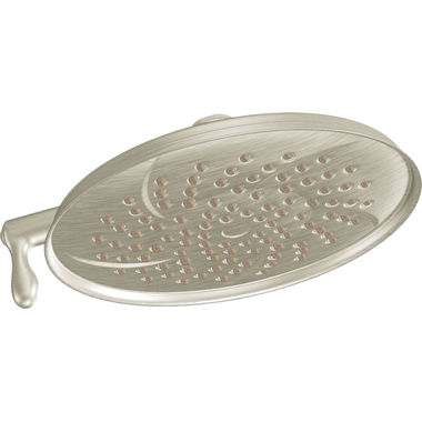 Click here to see Moen S1311EPBN Moen Isabel 9in Two-Function Rainshower Shower Head with Lever Control, Immersion Technology, LifeShine, Eco-Performance, 1.75 GPM, Brushed Nickel - S1311EPBN