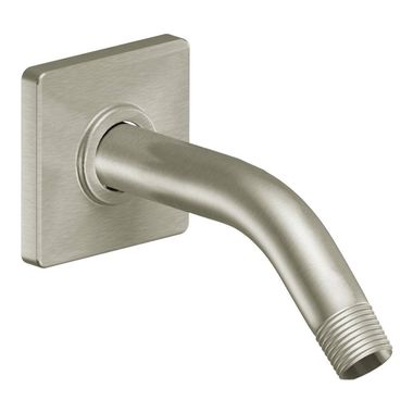 Click here to see Moen S133BN Moen S133BN 90 Degree Shower Arm with Flange, Brushed Nickel