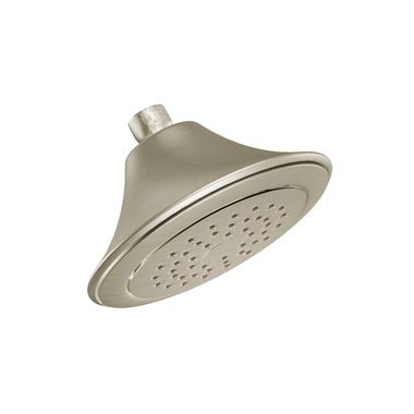 Click here to see Moen S6335EPBN Moen Rothbury 6-1/2in Single-Spray Function Shower Head, Eco-Performance Showerhead, 2.0 GPM, Full Spray, WaterSense Certified, Brushed Nickel - S6335EPBN