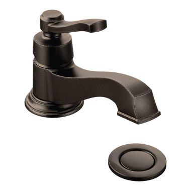Click here to see Moen S6202ORB Moen S6202ORB Rothbury One-Handle Low Arc Bathroom Faucet, Oil Rubbed Bronze
